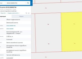 Продам земельный участок, 10 сот., посёлок Озерки, Заводская улица