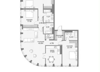 Продажа 5-ком. квартиры, 169.4 м2, Москва, Пресненский район