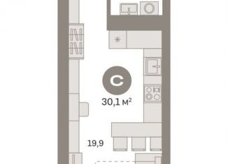 Продаю квартиру студию, 30.1 м2, Москва, метро Стахановская