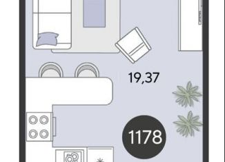 Продам квартиру студию, 28.9 м2, Омск, Ленинский округ