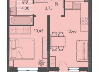 Продажа однокомнатной квартиры, 33.5 м2, Краснодарский край