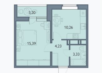 Продажа 1-ком. квартиры, 34.8 м2, Брянск, Советский район, проспект Станке Димитрова, 67к7