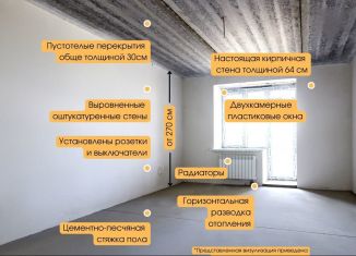 Продается однокомнатная квартира, 49.5 м2, посёлок Московский, Новая улица, 17