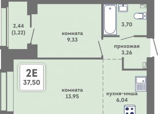 Продам 2-комнатную квартиру, 37.5 м2, Пермь