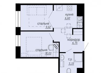 2-ком. квартира на продажу, 37.7 м2, Санкт-Петербург, метро Академическая