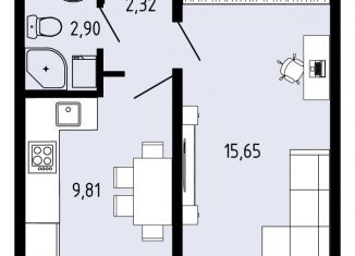 Продаю 2-ком. квартиру, 31.4 м2, Пермский край