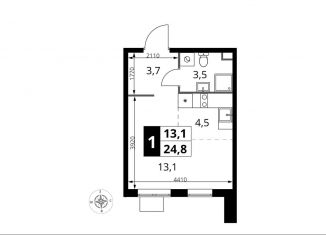 Продается квартира студия, 24.8 м2, Московская область