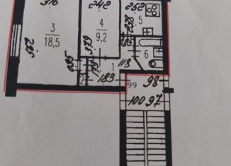 Продам 2-комнатную квартиру, 45 м2, Санкт-Петербург, Варшавская улица, 25, Московский район