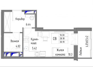 Продажа квартиры студии, 30 м2, Ростовская область, проспект Стачки, 215Б