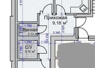 Продаю многокомнатную квартиру, 59.2 м2, Северная Осетия, улица Курсантов-Кировцев, 29к1