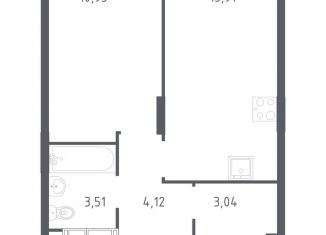 Продам 1-ком. квартиру, 35.8 м2, Балашиха, улица Бояринова, 36