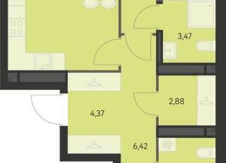 Продажа 2-комнатной квартиры, 66 м2, Свердловская область