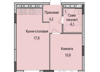 Продается 1-комнатная квартира, 36.9 м2, Татарстан, улица Рауиса Гареева