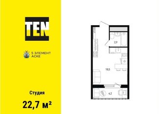 Продается квартира студия, 22.7 м2, Ростов-на-Дону, Советский район