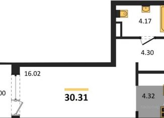 Квартира на продажу студия, 30.3 м2, Воронеж, Покровская улица, 19, Коминтерновский район