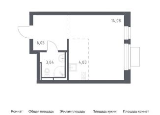 Продается квартира студия, 27.2 м2, Ленинский городской округ, жилой комплекс Новое Видное, 13.1