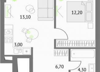 Продаю 1-комнатную квартиру, 39.3 м2, Москва, метро Бутырская, Огородный проезд, 4с1