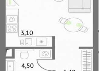 Продаю квартиру студию, 27.6 м2, Москва, метро Бутырская, Огородный проезд, 4с1