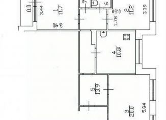 3-ком. квартира на продажу, 70.6 м2, Санкт-Петербург, Ириновский проспект, муниципальный округ Пороховые