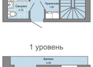 Продажа 3-ком. квартиры, 75 м2, Киров, Ленинский район, улица 4-й Пятилетки, 82