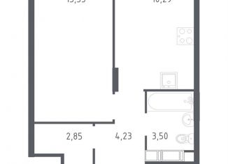 Продажа 1-ком. квартиры, 34.7 м2, Балашиха, улица Бояринова, 36