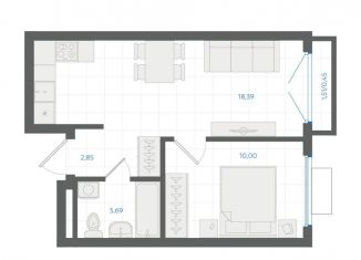 Продается однокомнатная квартира, 35.4 м2, Екатеринбург