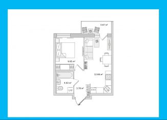 Продается 1-ком. квартира, 37.5 м2, Ленинградская область, Тихая улица, 3к2