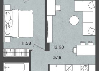 Продается 2-ком. квартира, 43 м2, Пермский край, улица Космонавта Леонова, 41