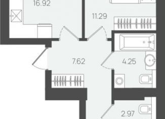 Продажа двухкомнатной квартиры, 58.3 м2, Алтайский край, Молодёжная улица, 4