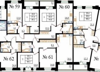 Продажа 3-ком. квартиры, 91.7 м2, Ленинградская область, Медицинский проезд