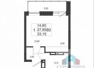 Продам 1-комнатную квартиру, 33.2 м2, Красноярский край