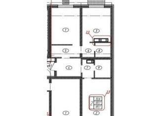 Продаю двухкомнатную квартиру, 69.1 м2, Воронеж, улица Загоровского, 5/1