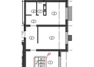 Продажа 2-ком. квартиры, 52.5 м2, Воронеж, улица Загоровского, 5/1