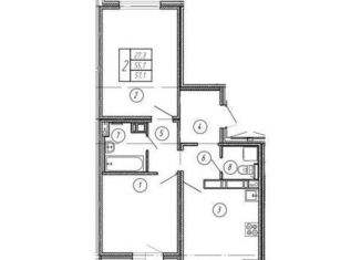 2-ком. квартира на продажу, 57.8 м2, Воронеж, улица Загоровского, 5/1