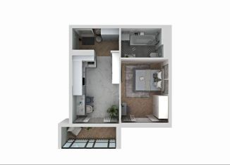 Продажа 1-комнатной квартиры, 33.6 м2, Миасс