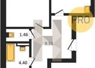 Продажа двухкомнатной квартиры, 66.8 м2, Воронеж, улица Славы, 7