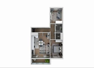 Двухкомнатная квартира на продажу, 64.2 м2, Миасс