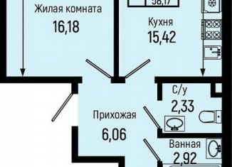 2-ком. квартира на продажу, 58.2 м2, село Небуг