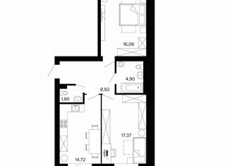 Продаю 2-ком. квартиру, 67.8 м2, Берёзовский, улица Победы, 5, ЖК Уют-Сити