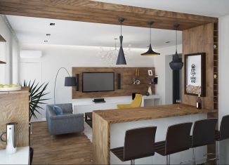 2-комнатная квартира на продажу, 71.2 м2, Тюмень, улица Павла Никольского, 6, ЖК Акватория