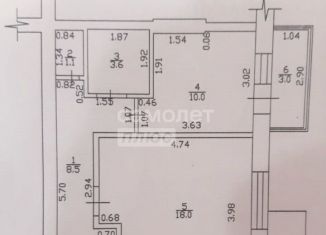 Продажа 1-ком. квартиры, 41 м2, Горячий Ключ, Черноморская улица, 56
