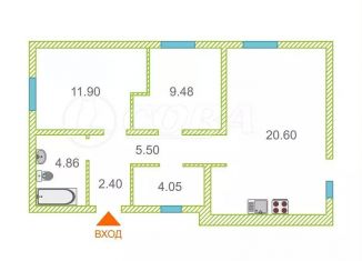 Продам дом, 65 м2, деревня Елань