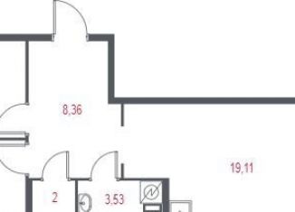 Продаю двухкомнатную квартиру, 55.1 м2, Пушкин
