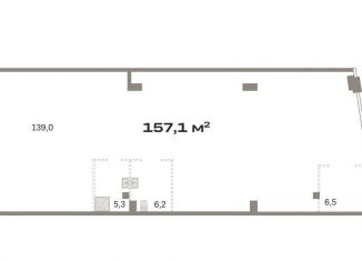 Продаю помещение свободного назначения, 157.1 м2, Москва, жилой комплекс Квартал Герцена, к2, район Бирюлёво Восточное
