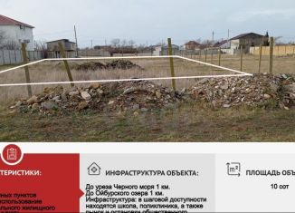Продаю участок, 10 сот., село Штормовое, Жемчужная улица, 6