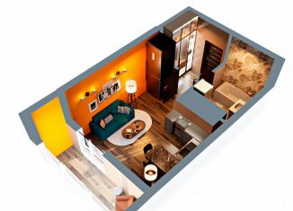 Продается квартира студия, 29 м2, Нефтекамск, Комсомольский проспект, 92