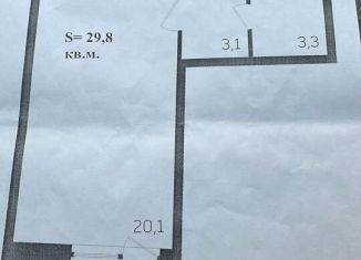 Продается квартира студия, 28.1 м2, Мурино, ЖК Авиатор, проспект Авиаторов Балтики