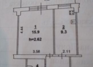 Продается 1-комнатная квартира, 35 м2, Ростов-на-Дону, Ворошиловский проспект, 64
