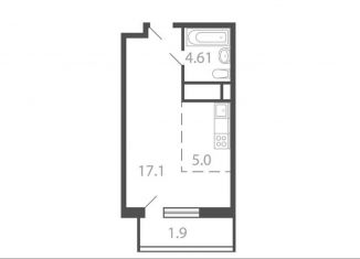 Продаю квартиру студию, 27.8 м2, Котельники, микрорайон Новые Котельники, 20