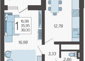 Продаю 1-ком. квартиру, 31 м2, Сочи, Ясногорская улица, микрорайон Бытха